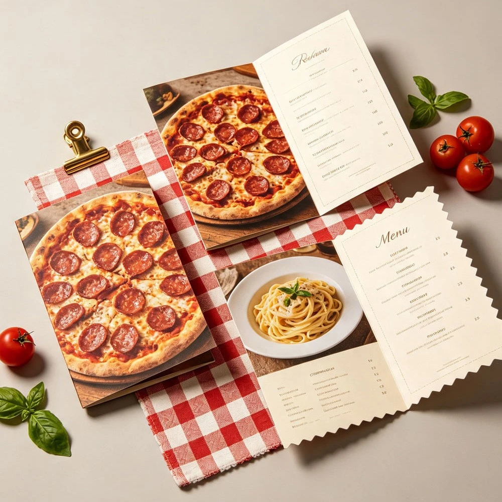 Custom Pizzeria Menus suppliers