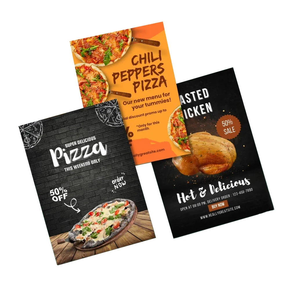 Custom Pizzeria Menus